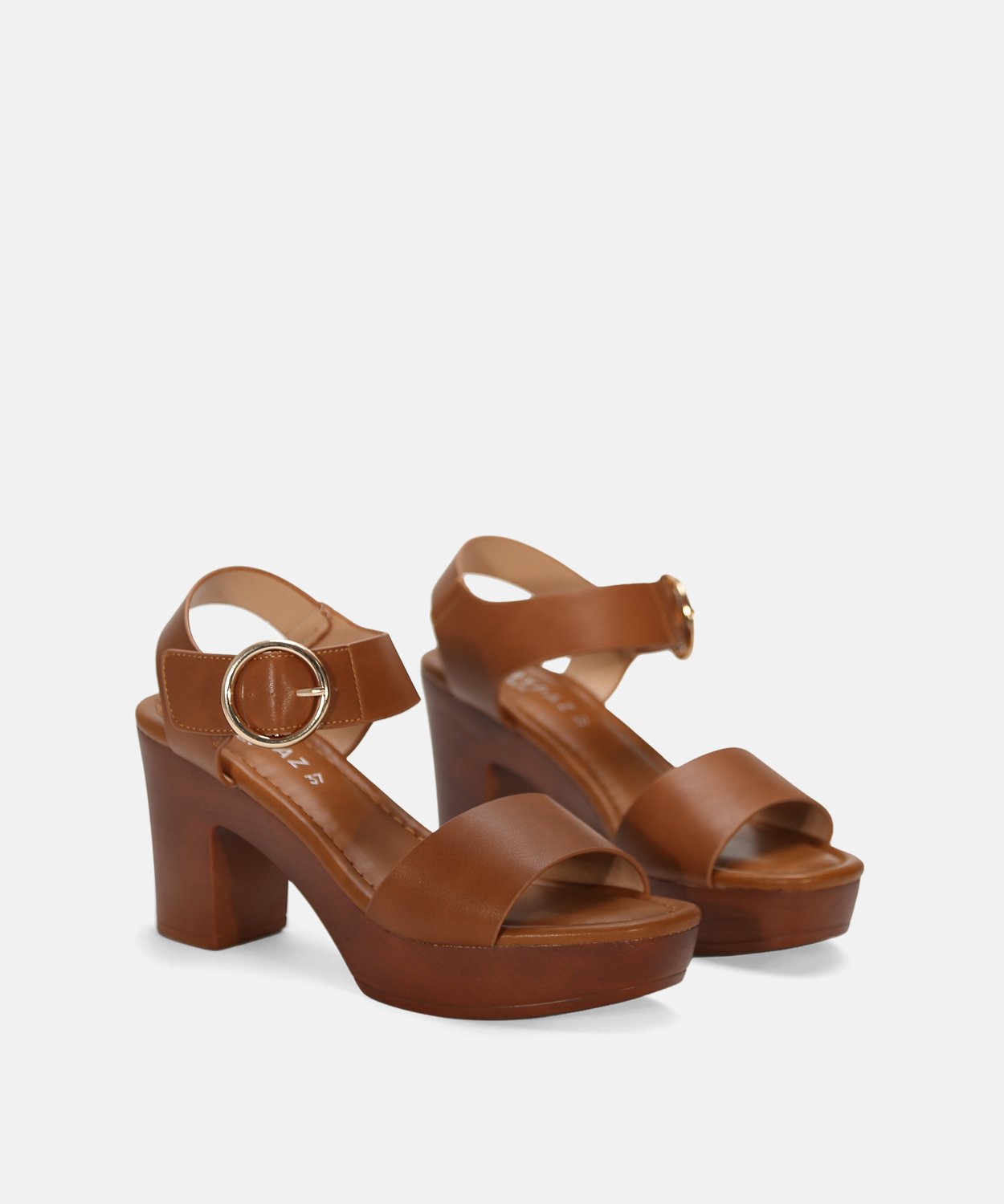 Sandalia plataforma hebilla  image number null